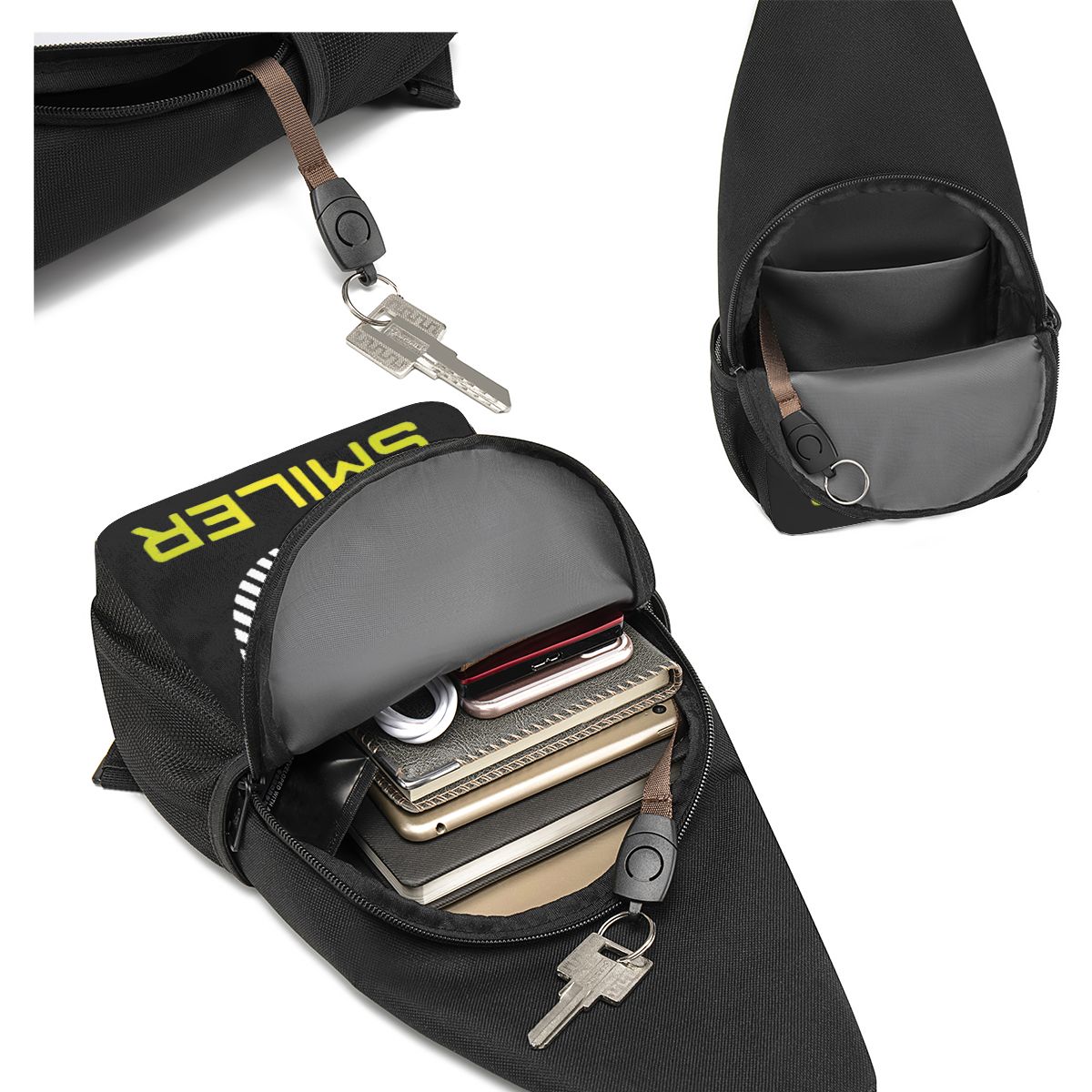 Сумка-слинг The Smiler Alton T – обзор и цена Sling Backpack Shoulder