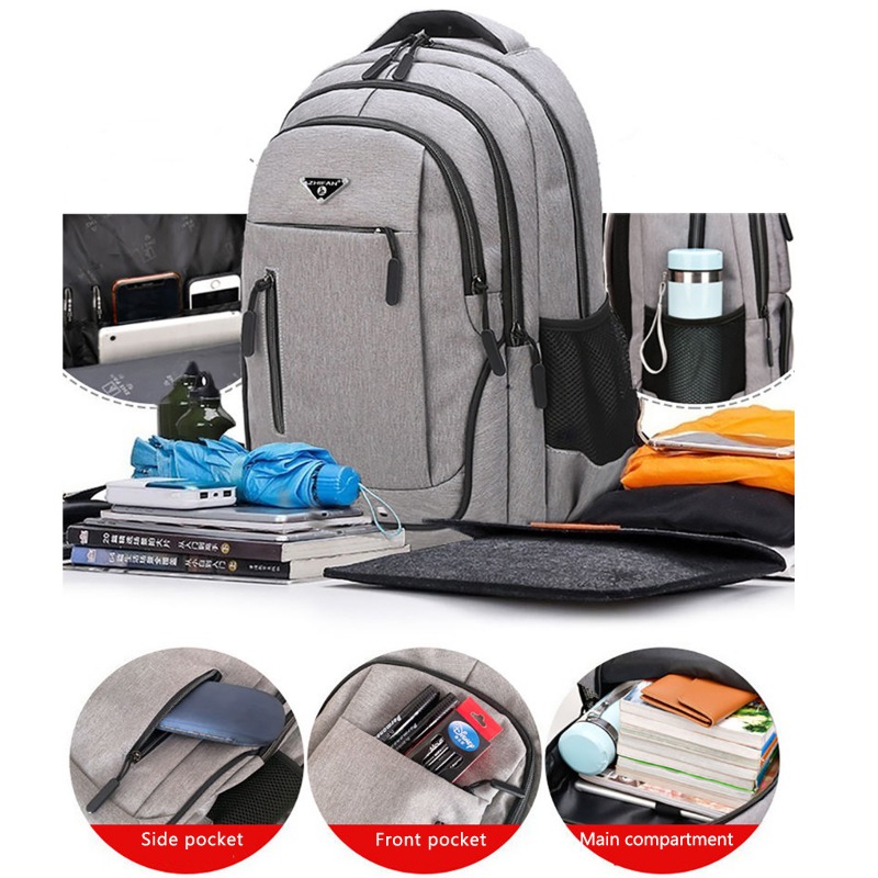 Вместительный рюкзак, мужские  – обзор и цена Laptop Backpack 15.6