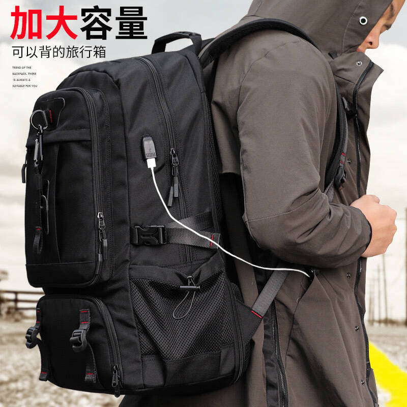 Новый мужской дорожный рюкзак  – обзор и цена Canvas Backpack Casual