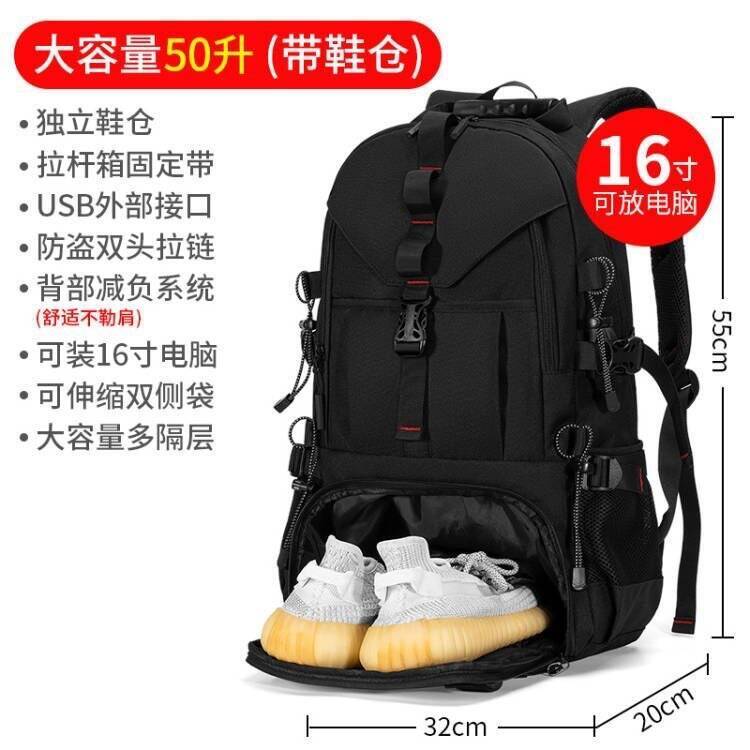 Новый мужской дорожный рюкзак  – обзор и цена Canvas Backpack Casual